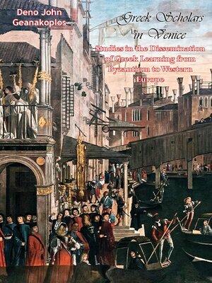 cover image of Greek Scholars in Venice